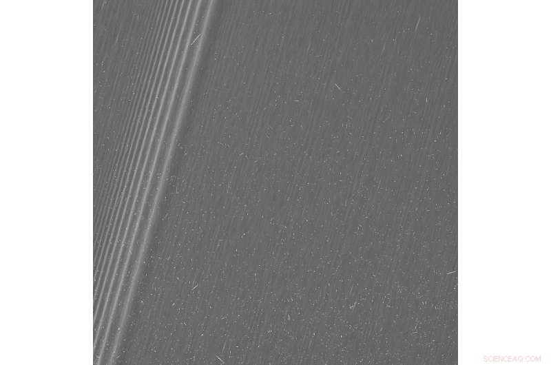 Cassini s Close View Unveils Saturn’s Rings in Unprecedented Detail