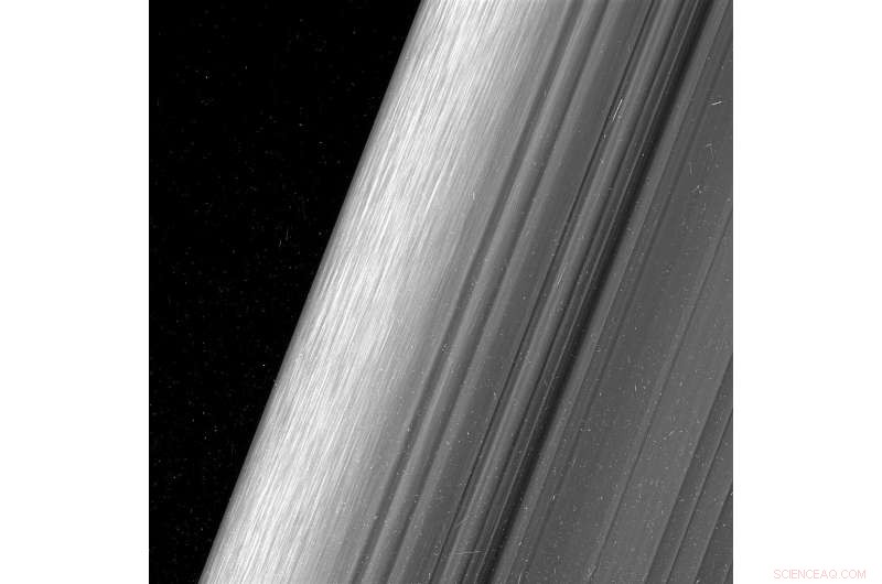Cassini s Close View Unveils Saturn’s Rings in Unprecedented Detail