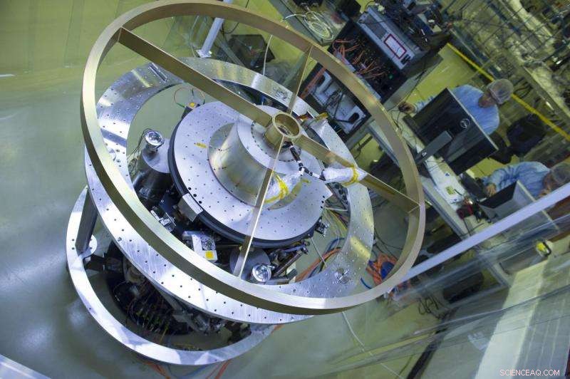 ESA s Microvibration Unit Validates Solar Array Drive Mechanism