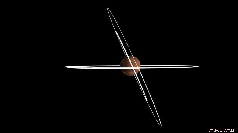 ESA s ExoMars Orbiter Advances Toward Final Mars Orbit