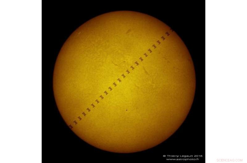 Sunset Insights: Solar Research on the International Space Station