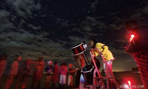Mobile Telescope Brings Kenyan Students an Up‑Close View of the Night Sky