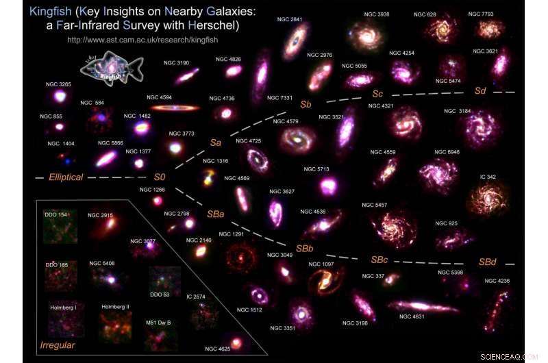 Star-Forming Galaxies Emit Powerful Infrared Signals, According to IAC Study