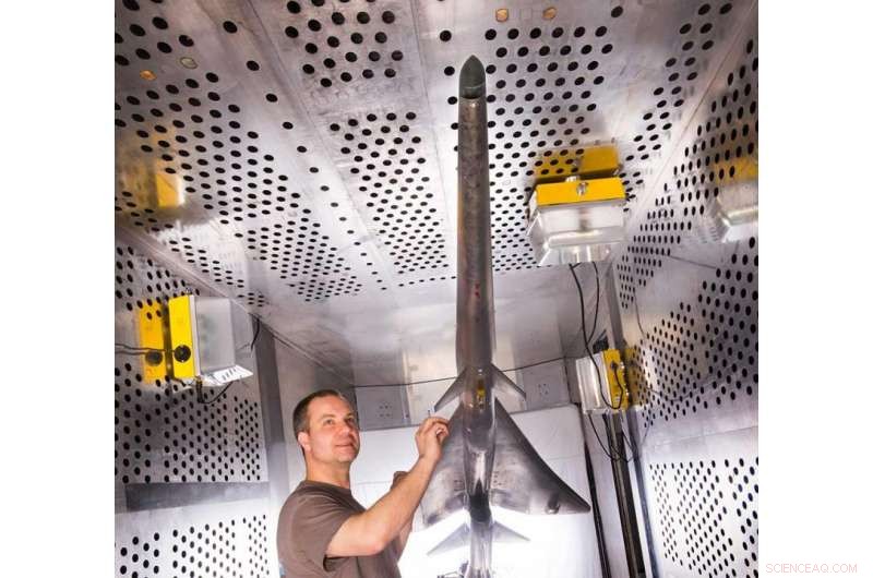 NASA and Lockheed Martin Conduct Wind Tunnel Tests on Quiet Supersonic X-Plane Design