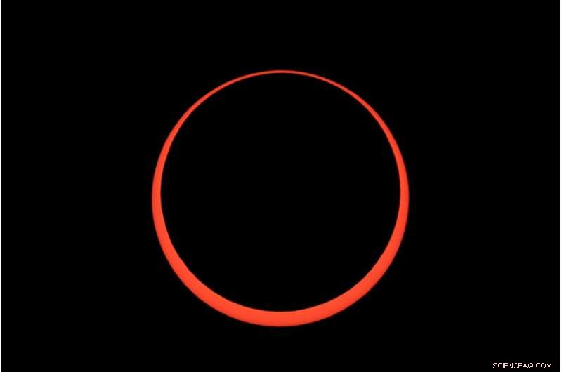 Ring of Fire Solar Eclipse Captivates Africa and South America