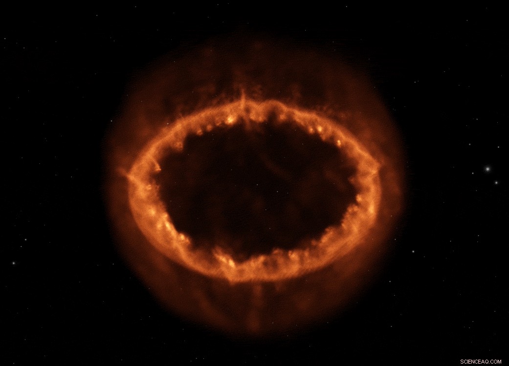 New Era Unveiled: Latest Hubble Observations of Supernova 1987A