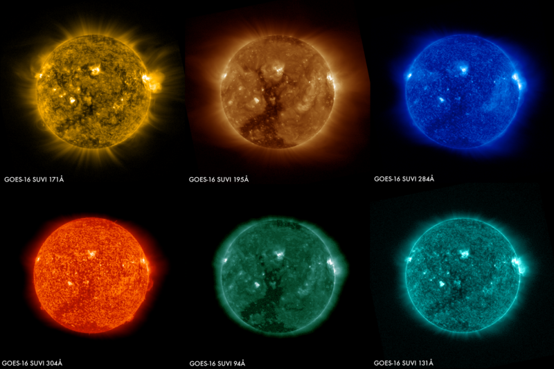 First SUVI Images from GOES‑16 Capture Massive Coronal Hole