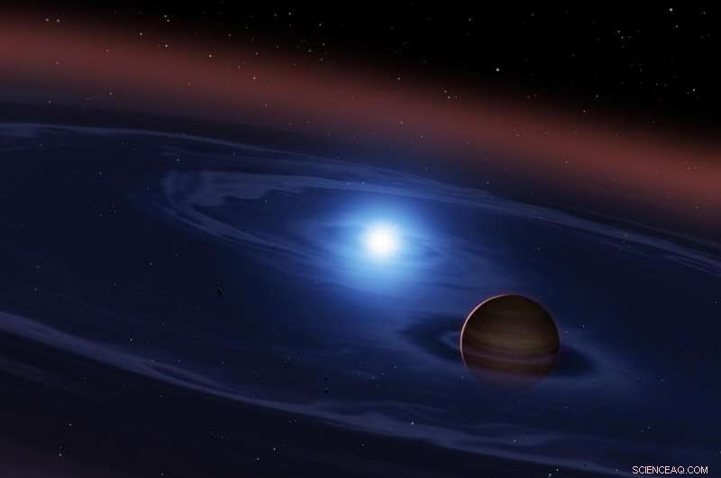 First Detection of Rocky Planet Formation in Tatooine System