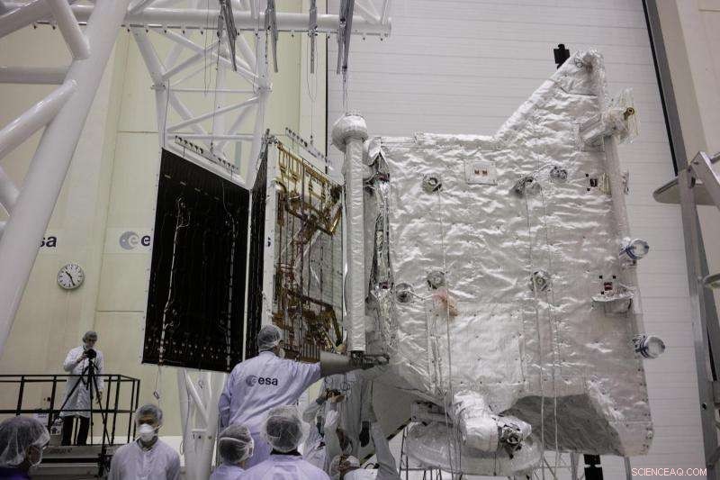 BepiColombo Solar Wing Deployment Test: Final ESA Preparations