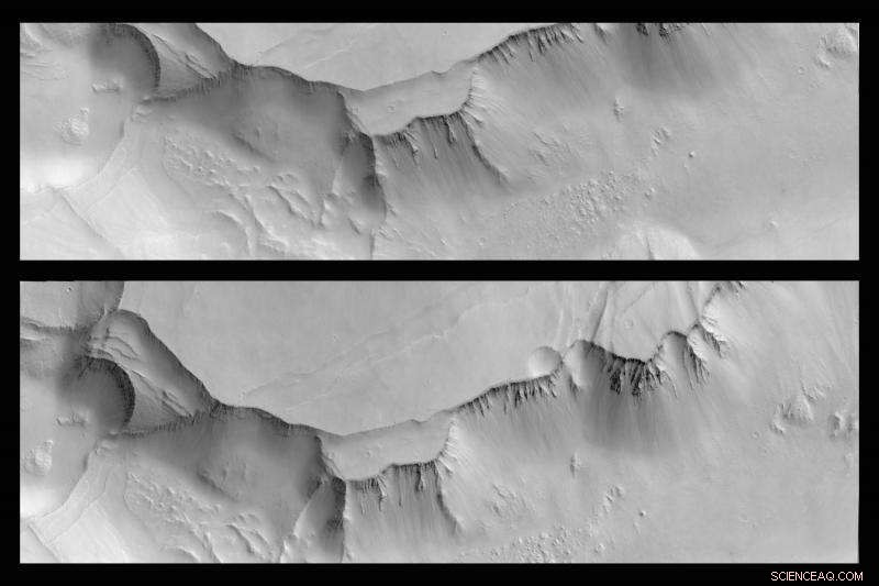 Stunning Stereo Image of Noctis Labyrinthus on Mars