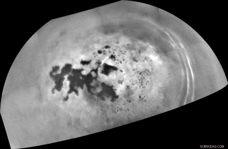 NASA Experiments Indicate Titan Lakes May Emit Nitrogen Vapors