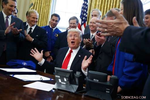 Trump Approves NASA Budget Increase, Considers Sending Congress to Space