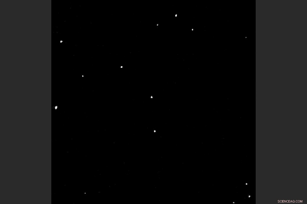 OSIRIS-REx Asteroid Search: Instruments Tested by the Science Team