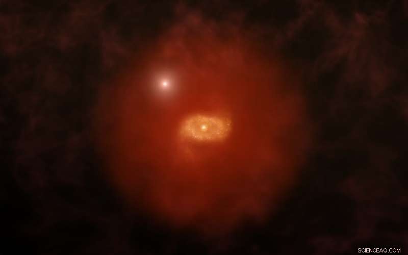 Astronomers Capture Early Milky Way‑Like Galaxies in the Distant Universe