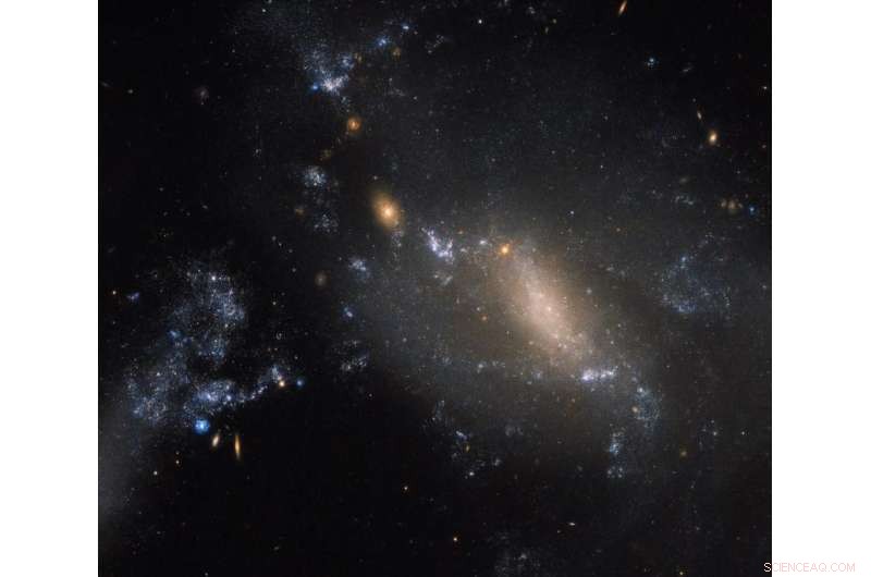 Hubble Captures Dramatic Collision of Two Galaxies 60 Million Light-Years Away