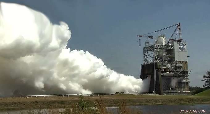 NASA Fires RS-25 Engine Controller in Successful Test for SLS Megarocket