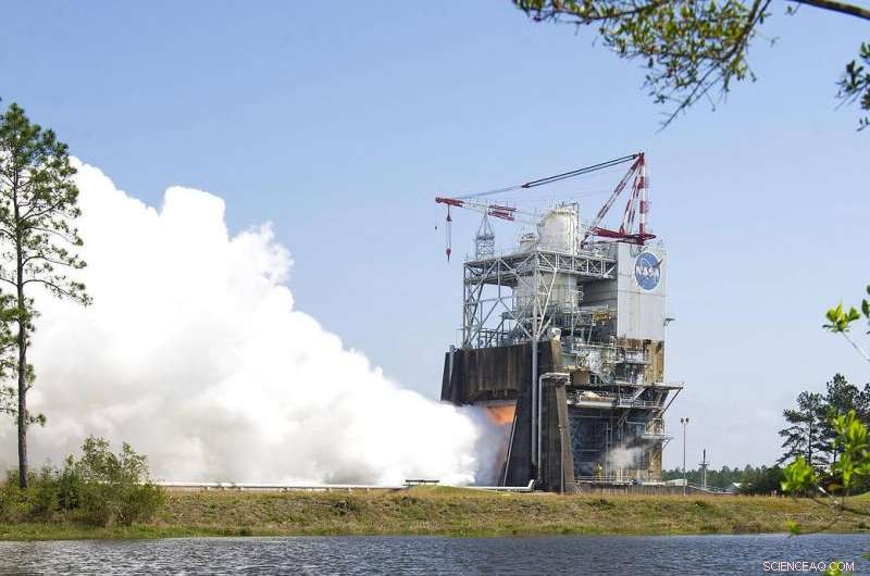 NASA Fires RS-25 Engine Controller in Successful Test for SLS Megarocket