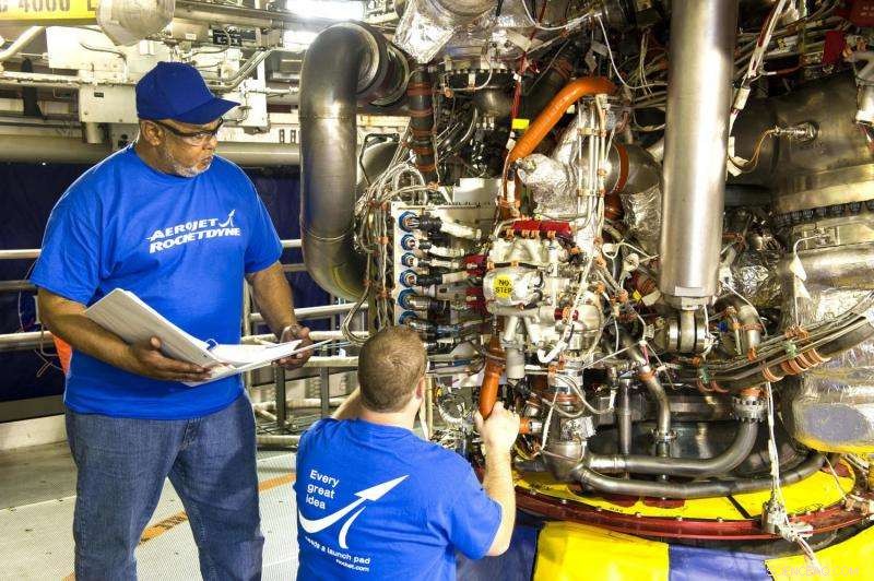 NASA Fires RS-25 Engine Controller in Successful Test for SLS Megarocket