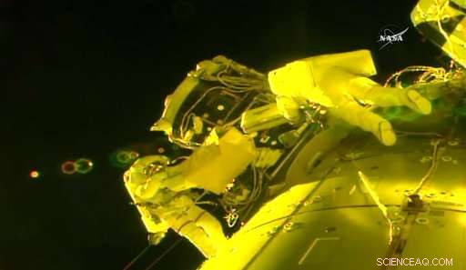 Astronauts Salvage Spacewalk Damage, Return Safely Inside ISS