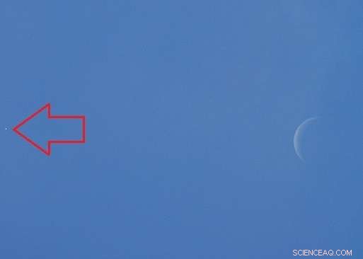 Discover Venus s Rotating Horns at Dawn