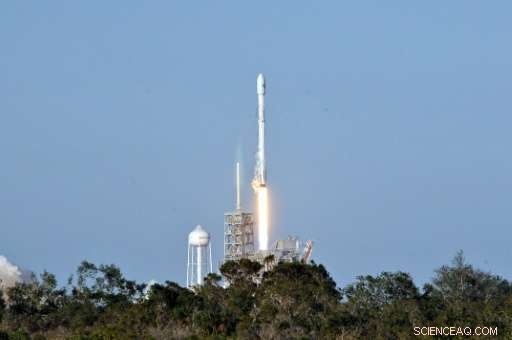 SpaceX Celebrates Milestone: Recycled Falcon 9 Successfully Launches and Lands, Marking a New Era in Spaceflight