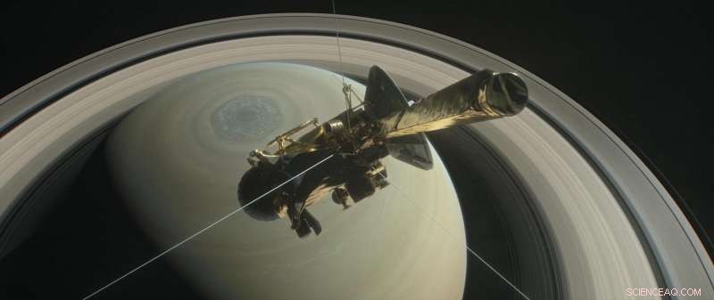 Cassini Mission Sets Stage for Historic Final Descent into Saturn