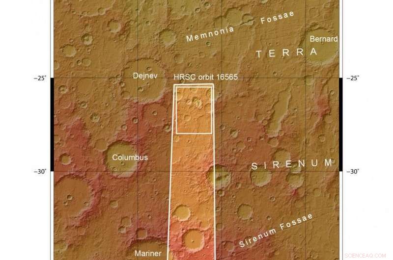 Triple-Impact Crater on Mars Reveals Fragmented Meteoroid