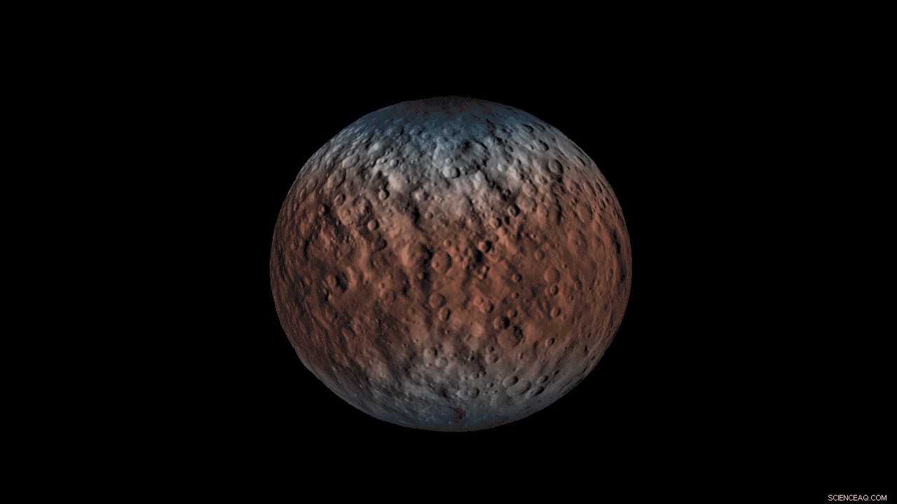 New Study Links Ceres  Transient Atmosphere to Solar Activity