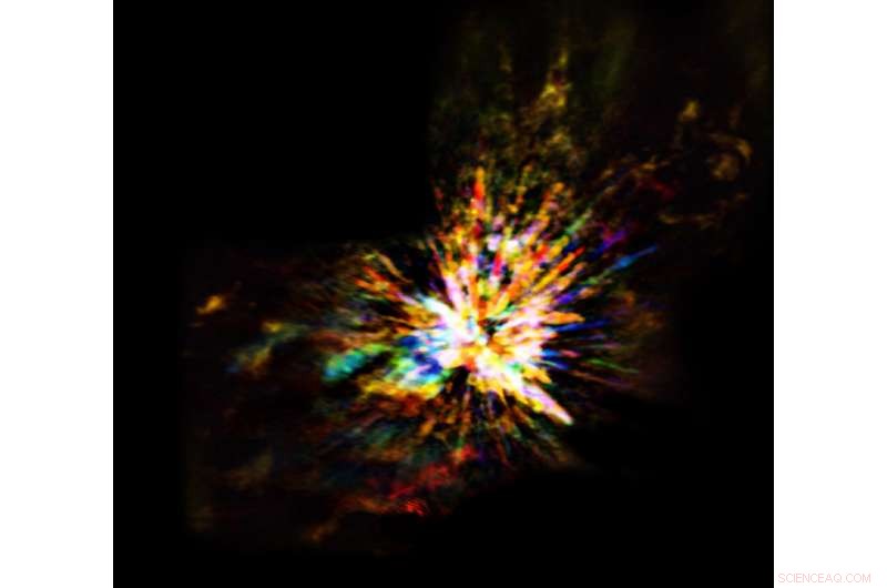 ALMA Unveils the Explosive Birth of Stars in Orion