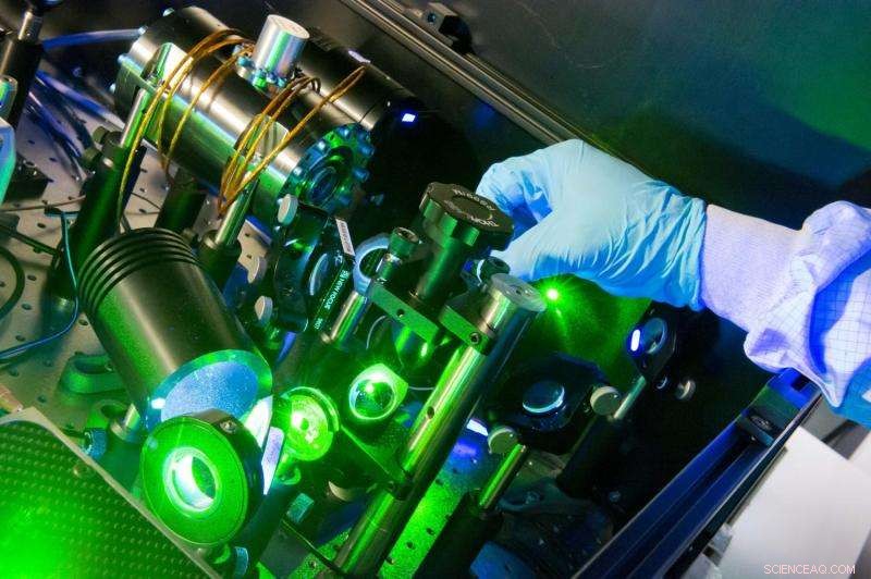 ESA Netherlands: Cutting-Edge Laser Testing in Opto‑Electronics Lab