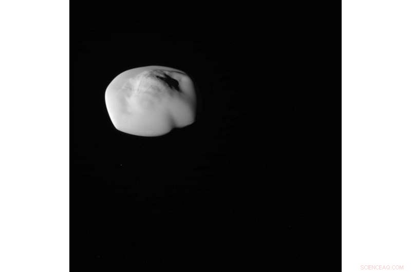 Cassini Captures Stunning Close‑Up of Saturn’s Atlas Moon