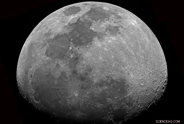 Moon s Core Dynamo Once Generated Earth-Strength Magnetic Field
