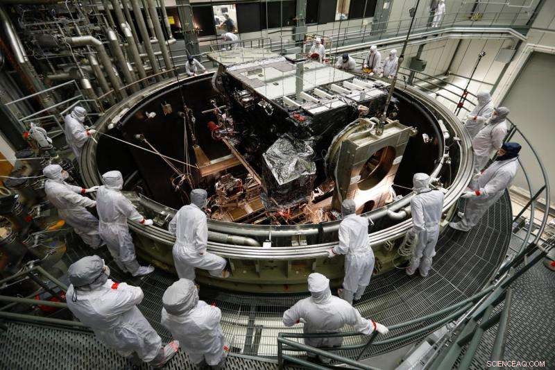 NOAA s GOES‑S Satellite Passes Rigorous Thermal Vacuum Test