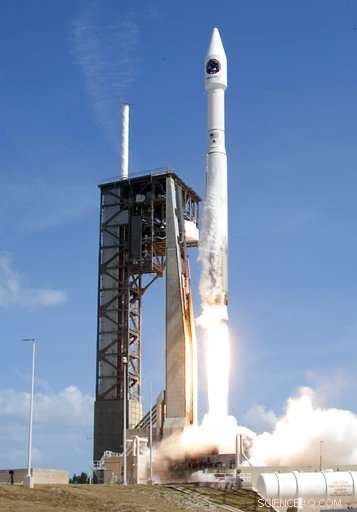 John Glenn Celebrated as Atlas V Launches Supply Ship to the ISS