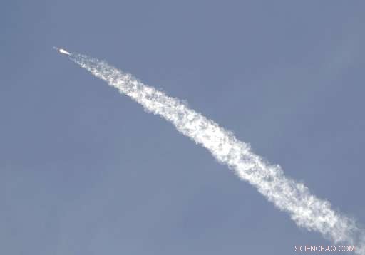 John Glenn Celebrated as Atlas V Launches Supply Ship to the ISS