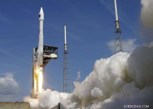 John Glenn Celebrated as Atlas V Launches Supply Ship to the ISS