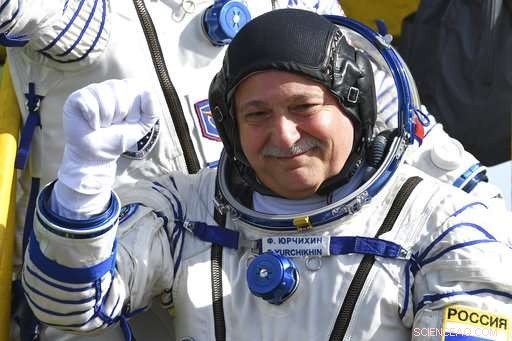 U.S. and Russian Astronauts Welcomed Upon Arrival at the International Space Station