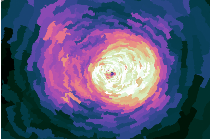 The Chaotic Pulse of a Black Hole’s Heart