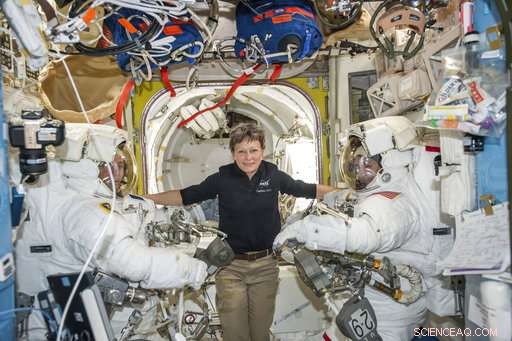 NASA Astronaut Sets New US Space Record, Receives Call from President Trump