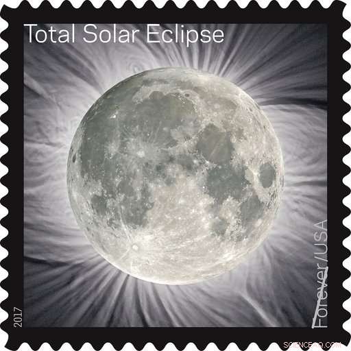 USPS Releases Interactive Stamp Turning a Solar Eclipse into the Moon