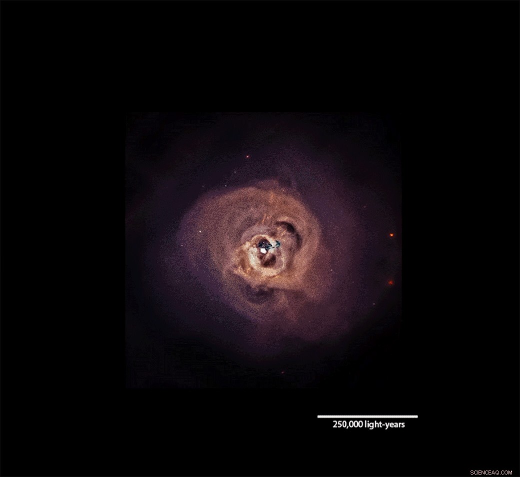 Scientists Reveal Enormous Wave Moving Through the Perseus Galaxy Cluster