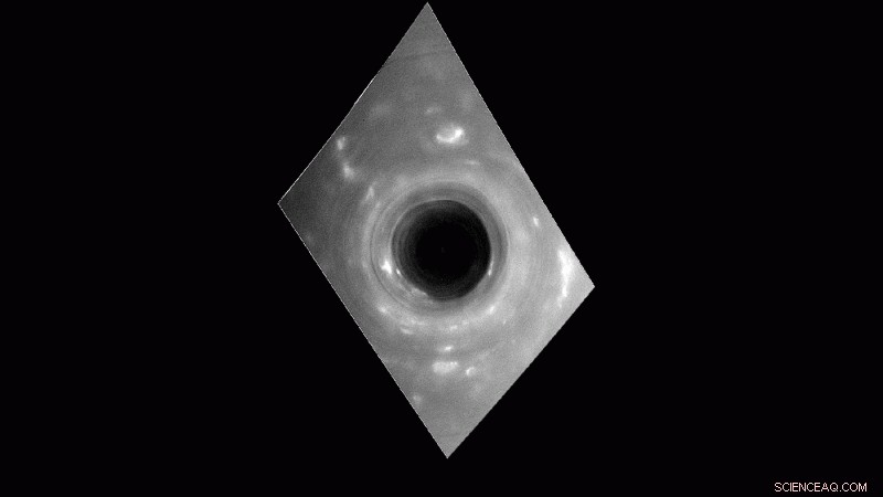 Cassini’s First Dive Over Saturn Revealed in Stunning New Movie