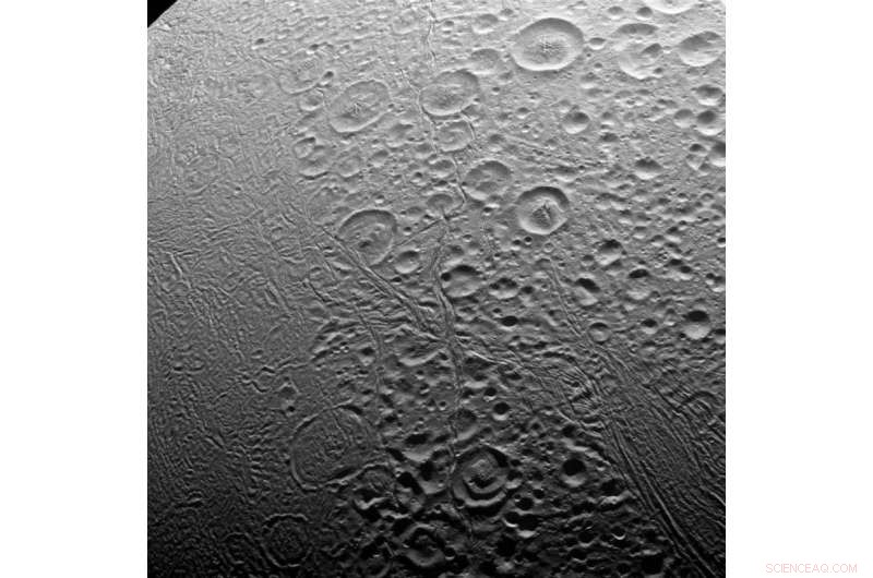 NASA’s Captivating View of Enceladus’s North Pole