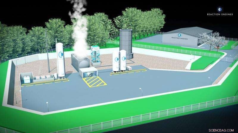 ESA-Backed Airbreathing Engine Test Site Launches