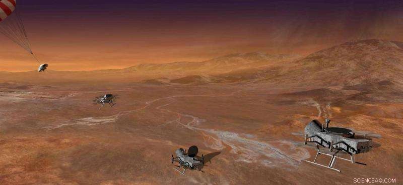 Titan: Ideal Target for Upcoming Drone Missions
