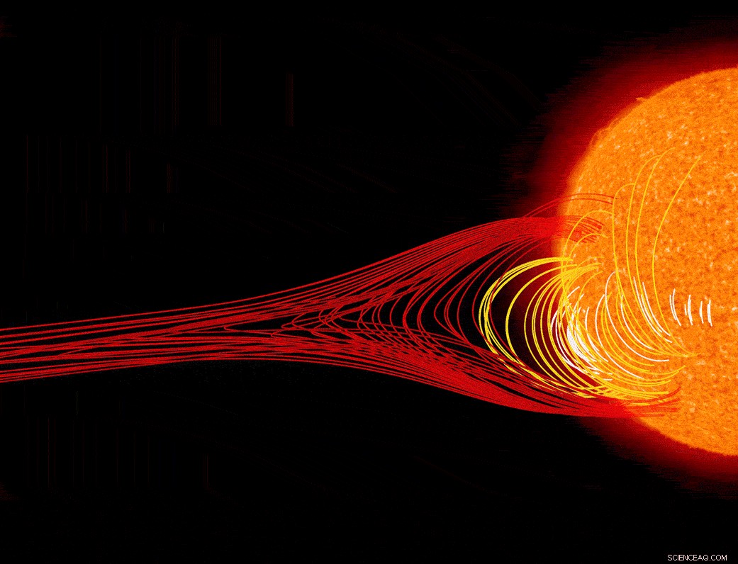 Advanced Space Weather Model Predicts Solar Storms Without Prior Indications