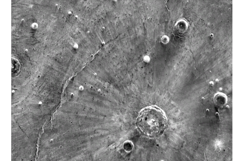 Ancient Martian Impacts Generated Tornado-Force Winds That Reshaped the Surface