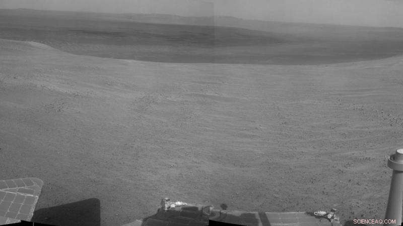 Opportunity Rover Commences In-Depth Study of Ancient Martian Valleys