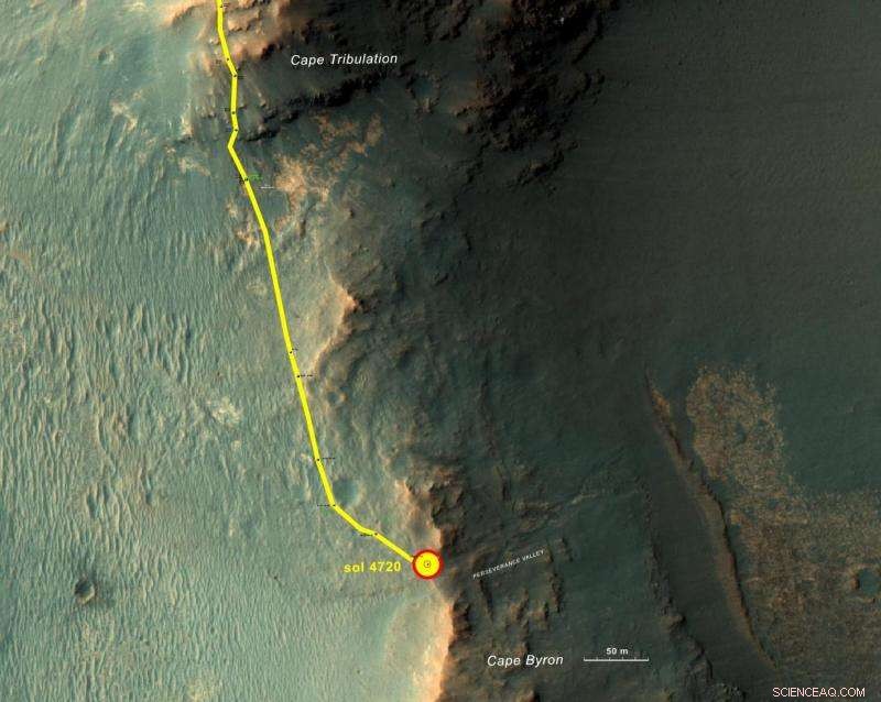 Opportunity Rover Commences In-Depth Study of Ancient Martian Valleys