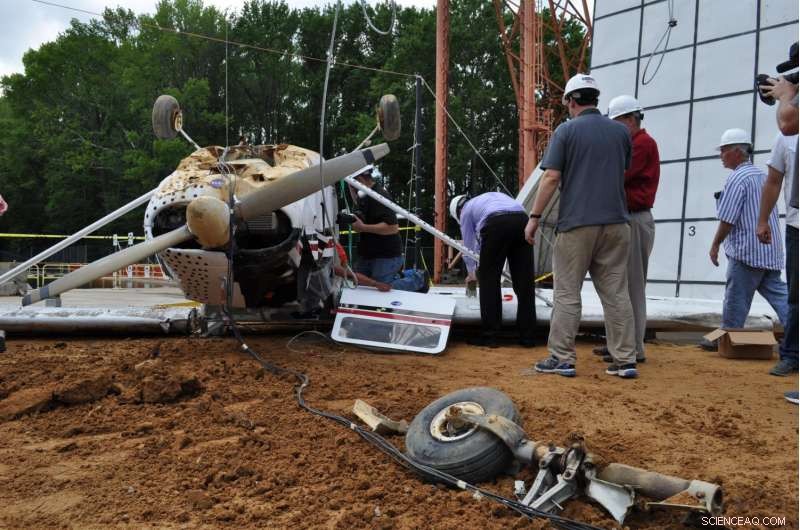 NASA Conducts Controlled Plane Crashes to Enhance Emergency Locator Transmitter Systems
